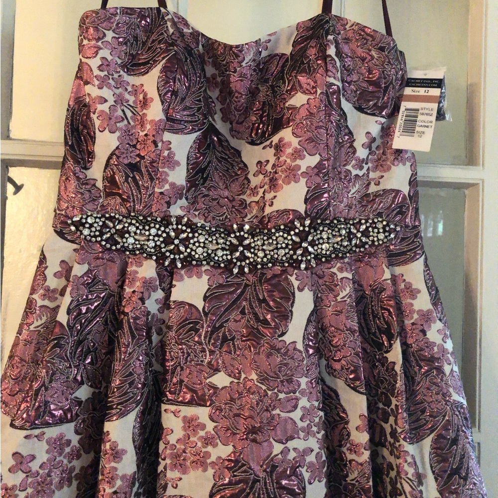 Change your attitude not your address. Elegant after five, with rhinestone.